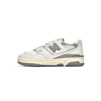 Fake BB550ALE Aim&#233; Leon Dore x New Balance 550 Silver