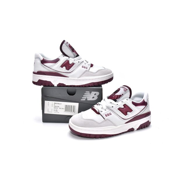 Fake BB550LI1 New Balance 550 Burgundy