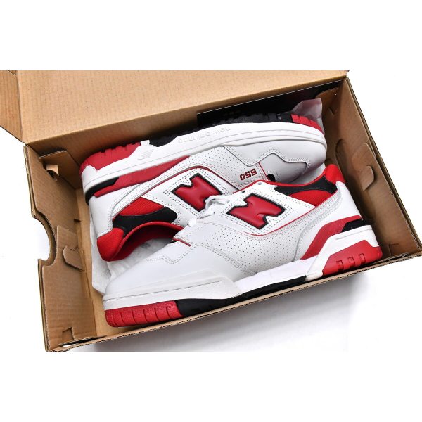 Fake BB550SE1 New Balance 550 White Team Red