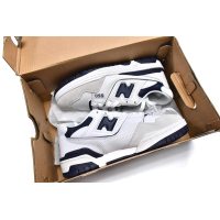 Fake BB550WA1 New Balance 550 White Navy