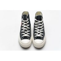 Fake Converse Chuck Taylor All-Star 70s Hi Comme des Garcons PLAY Black 150204C