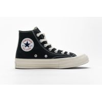 Fake Converse Chuck Taylor All-Star 70s Hi Comme des Garcons PLAY Black 150204C
