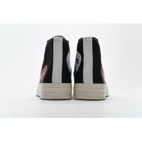 Fake Converse Chuck Taylor All-Star 70s Hi Comme des Garcons PLAY Black 150204C