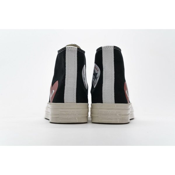 Fake Converse Chuck Taylor All-Star 70s Hi Comme des Garcons PLAY Black 150204C