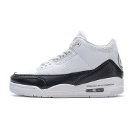 Fake Fragment Design x Air Jordan 3 Black White  DA3595-100         