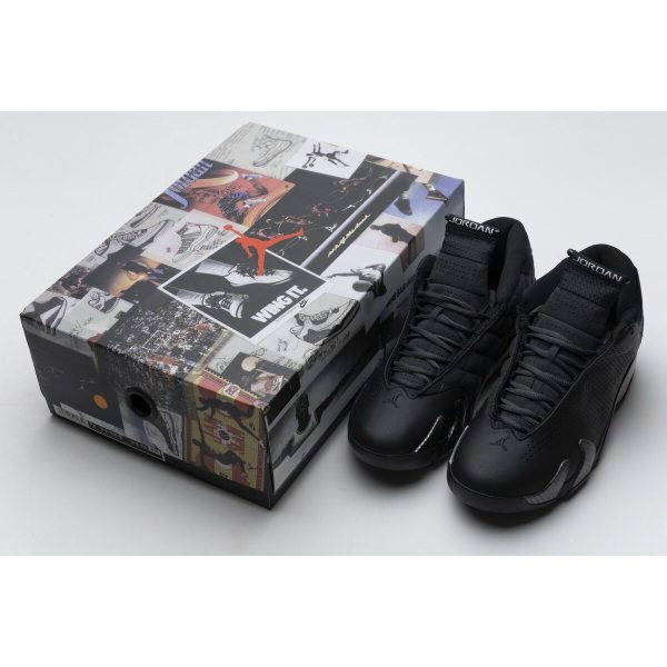 Fake Jordan 14 Retro SE Black Anthracite BQ3685-001