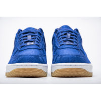 Fake Nike Air Force 1 Low CLOT Blue Silk CJ5290-400