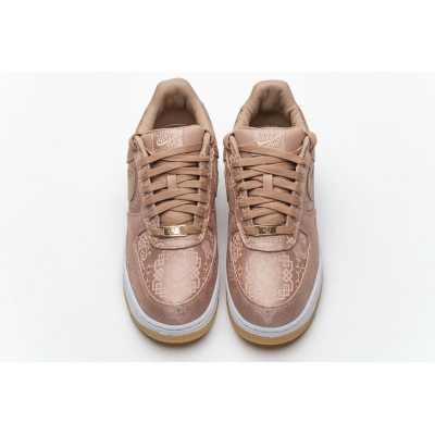 Fake Nike Air Force 1 Low Clot Rose Gold Silk CJ5290-600