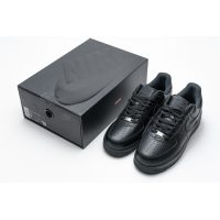 Fake Nike Air Force 1 Low Supreme Black CU9225-001