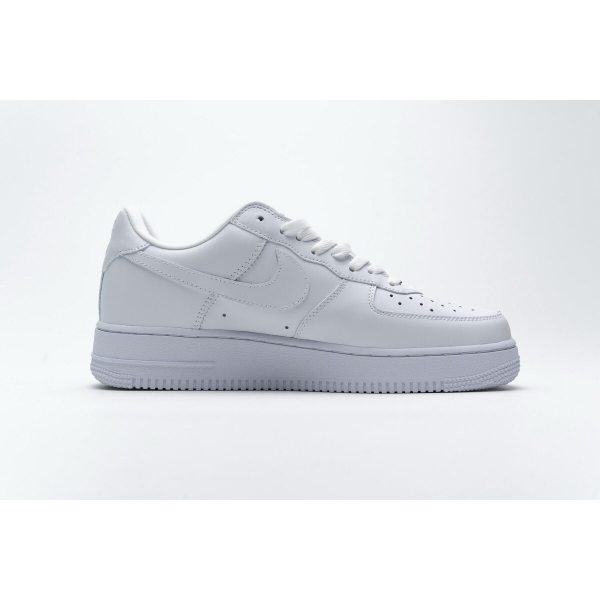 Fake Nike Air Force 1 Low Supreme White CU9225-100