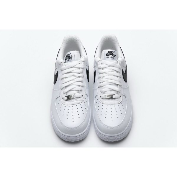 Fake Nike Air Force 1 Low White Black (2020) CJ0952-100