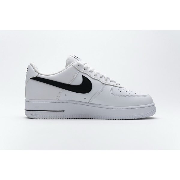 Fake Nike Air Force 1 Low White Black (2020) CJ0952-100