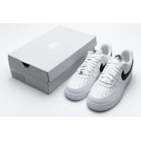 Fake Nike Air Force 1 Low White Black (2020) CJ0952-100