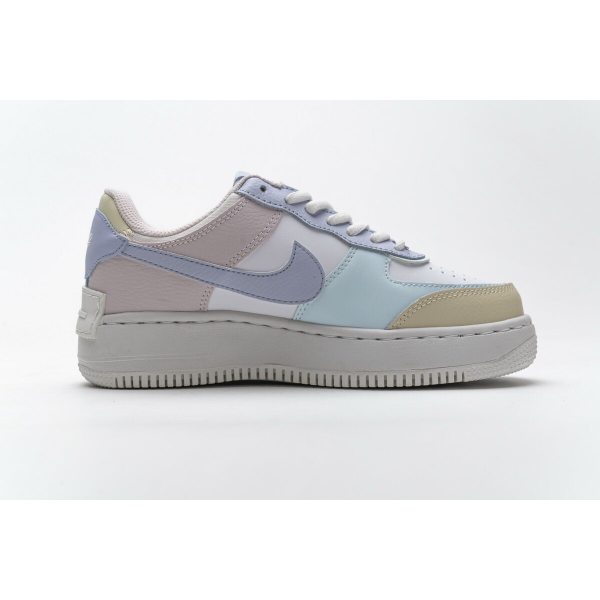 Fake Nike Air Force 1 Shadow White Glacier Blue Ghost (W) CI0919-106