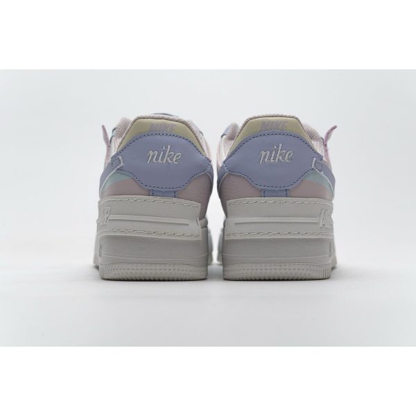 Fake Nike Air Force 1 Shadow White Glacier Blue Ghost (W) CI0919-106