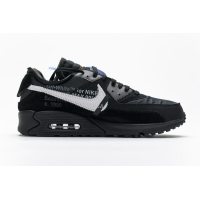 Fake Nike Air Max 90 OFF-WHITE Black AA7293-001