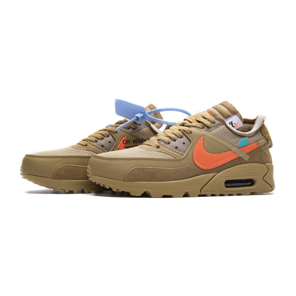 Fake Nike Air Max 90 OFF-WHITE Desert Ore AA7293-200