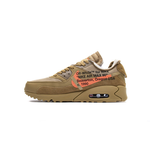 Fake Nike Air Max 90 OFF-WHITE Desert Ore AA7293-200