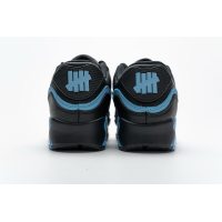 Fake Nike Air Max 90 Undefeated Black Blue Fury CJ7197-002