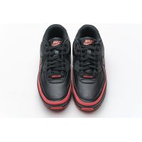 Fake Nike Air Max 90 Undefeated Black Solar Red CJ7197-003