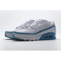 Fake Nike Air Max 90 Undefeated White Blue Fury CJ7197-102