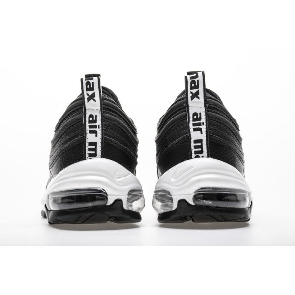 Fake Nike Air Max 97 Swoosh Air Logos Black White AR7621-001