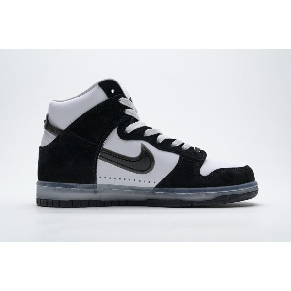 Fake Nike Dunk High Slam Jam White Black DA1639-101