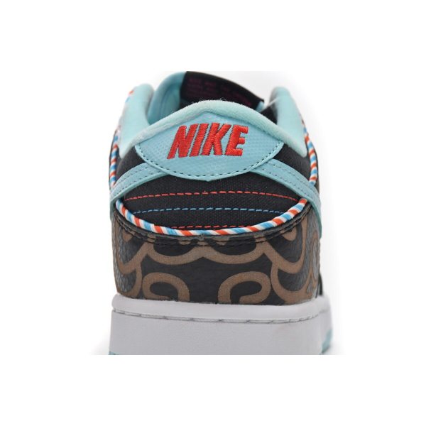 Fake Nike Dunk Low Barber Shop - Black DH7614-001