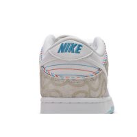 Fake Nike Dunk Low Barber Shop - Grey DH7614-500