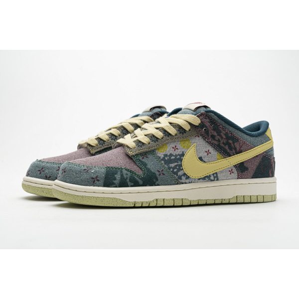 Fake Nike Dunk Low Community Garden CZ9747-900