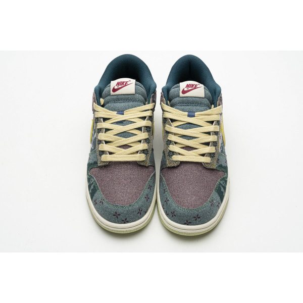 Fake Nike Dunk Low Community Garden CZ9747-900