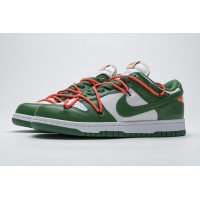 Fake Nike Dunk Low Off-White Pine Green CT0856-100