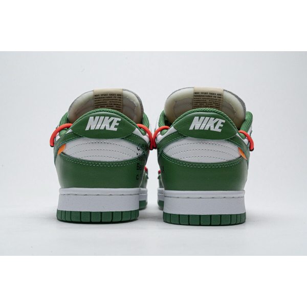 Fake Nike Dunk Low Off-White Pine Green CT0856-100