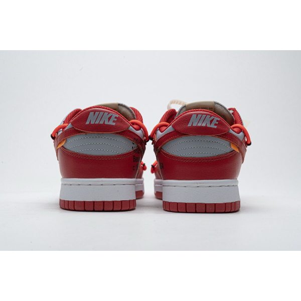 Fake Nike Dunk Low Off-White University Red CT0856-600