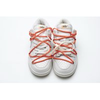Fake Nike Dunk Low Off-White White Black Orange CT0856-900