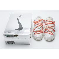 Fake Nike Dunk Low Off-White White Black Orange CT0856-900