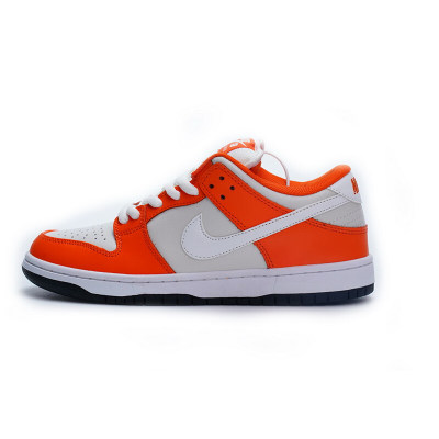 Fake Nike Dunk Low Pro White Orange BQ6817-806