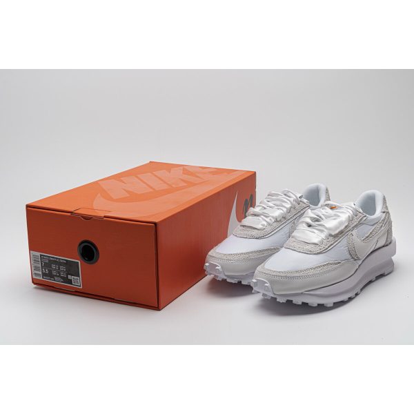 Fake Nike LD Waffle Sacai White Nylon BV0073-101