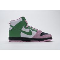 Fake Nike SB Dunk High Invert Celtics CU7349-001