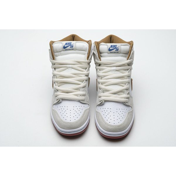 Fake Nike SB Dunk High Sail Bright Crimson CV9499-100