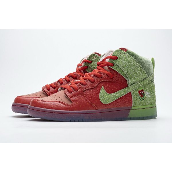 Fake Nike SB Dunk High Strawberry Cough CW7093-600