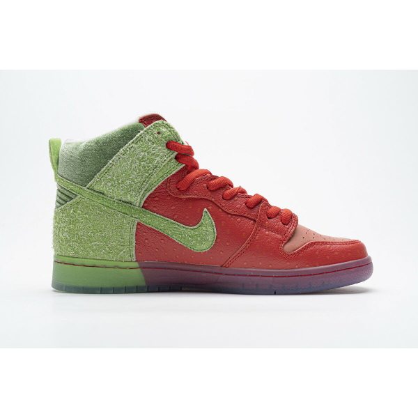 Fake Nike SB Dunk High Strawberry Cough CW7093-600