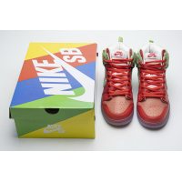 Fake Nike SB Dunk High Strawberry Cough CW7093-600
