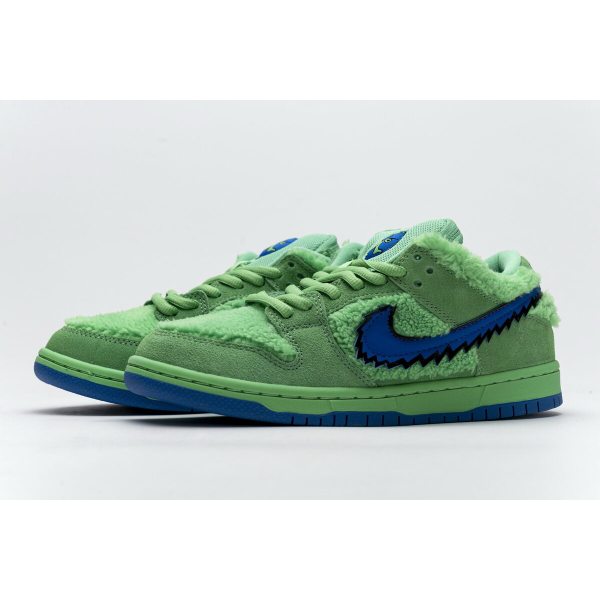 Fake Nike SB Dunk Low Grateful Dead Bears Green CJ5378-300