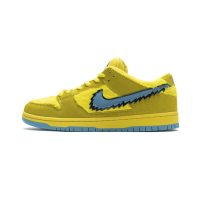 Fake Nike SB Dunk Low Grateful Dead Bears Opti Yellow CJ5378-700