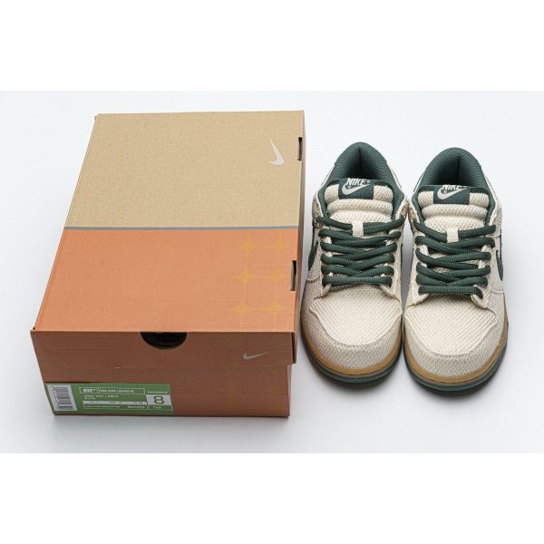 Fake Nike SB Dunk Low Green Hemp 304292-732