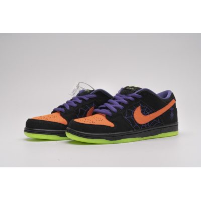 Fake Nike SB Dunk Low Night of Mischief Halloween BQ6817-006