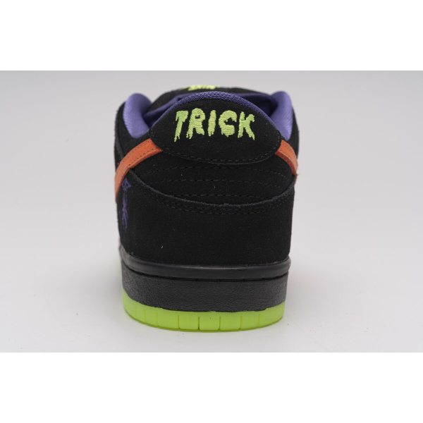 Fake Nike SB Dunk Low Night of Mischief Halloween BQ6817-006