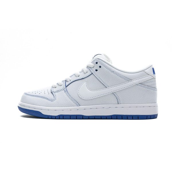 Fake Nike SB Dunk Low Premium White Game Royal CJ6884-100 