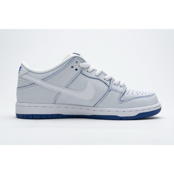 Fake Nike SB Dunk Low Premium White Game Royal CJ6884-100 